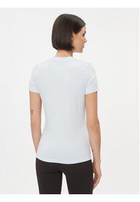 Puma T-Shirt Classics 535610 Błękitny Tight Fit. Kolor: niebieski. Materiał: bawełna #3