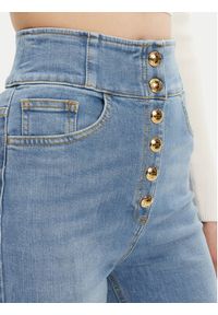 Elisabetta Franchi Jeansy PJ82D51E2 Niebieski Regular Fit. Kolor: niebieski