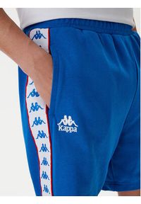 Kappa Szorty sportowe Banda Oviedo 351S77W Niebieski Comfort Fit. Kolor: niebieski. Materiał: bawełna. Styl: sportowy #3
