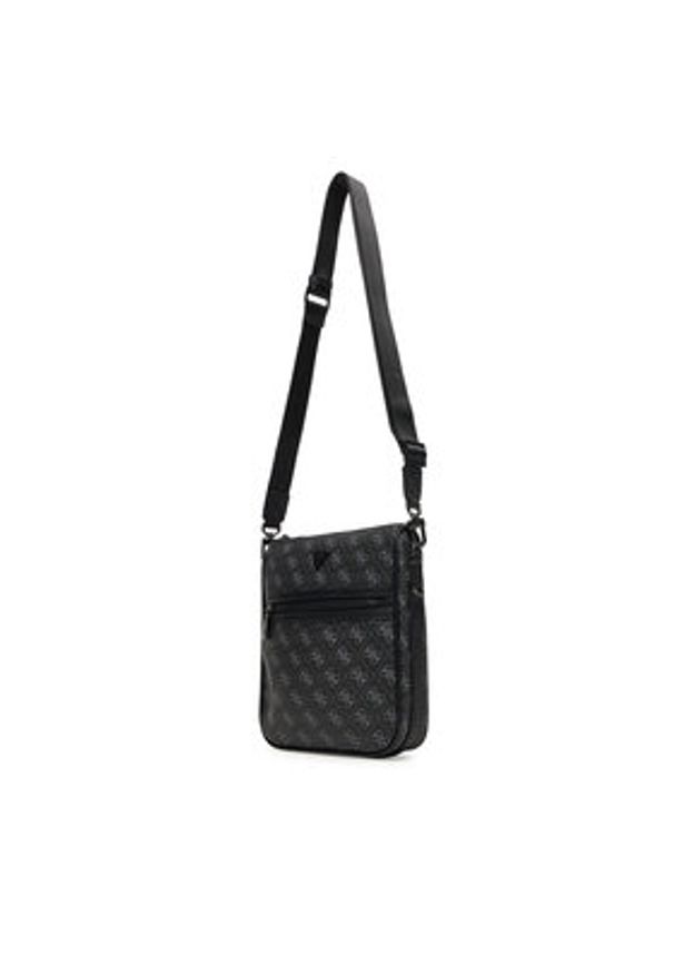 Guess Saszetka HMMILO P5417 Czarny. Kolor: czarny. Materiał: skóra