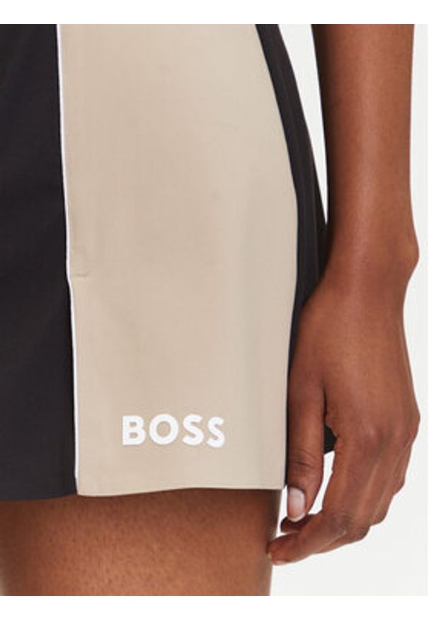 BOSS Spódnico-szorty Ecourta 50545823 Czarny Regular Fit. Kolor: czarny. Materiał: syntetyk
