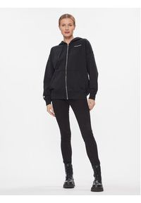 Converse Bluza Os Wordmark Fz Hoodie 10024532-A08 Czarny Regular Fit. Kolor: czarny. Materiał: bawełna #3