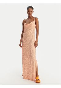 Roxy Sukienka letnia Semi Tropic ERJWD03912 Pomarańczowy Regular Fit. Kolor: pomarańczowy. Materiał: wiskoza. Sezon: lato #1