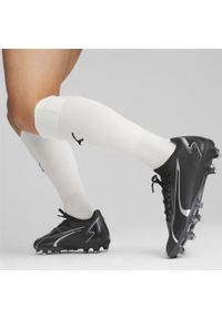 Puma Ultra Match FG-AG Buty Piłkarskie Czarne 45. Kolor: czarny, szary, wielokolorowy. Sport: piłka nożna