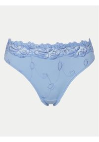 Hunkemöller Figi brazylijskie Diva 301191 Błękitny. Kolor: niebieski. Materiał: syntetyk