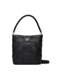 Guess Torebka Maylee HWWG96 61030 Czarny. Kolor: czarny. Materiał: skórzane