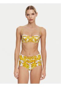 DOLCE & GABBANA - Dolce&Gabbana Bikini O8A27J ONR14 Żółty. Kolor: żółty. Materiał: syntetyk