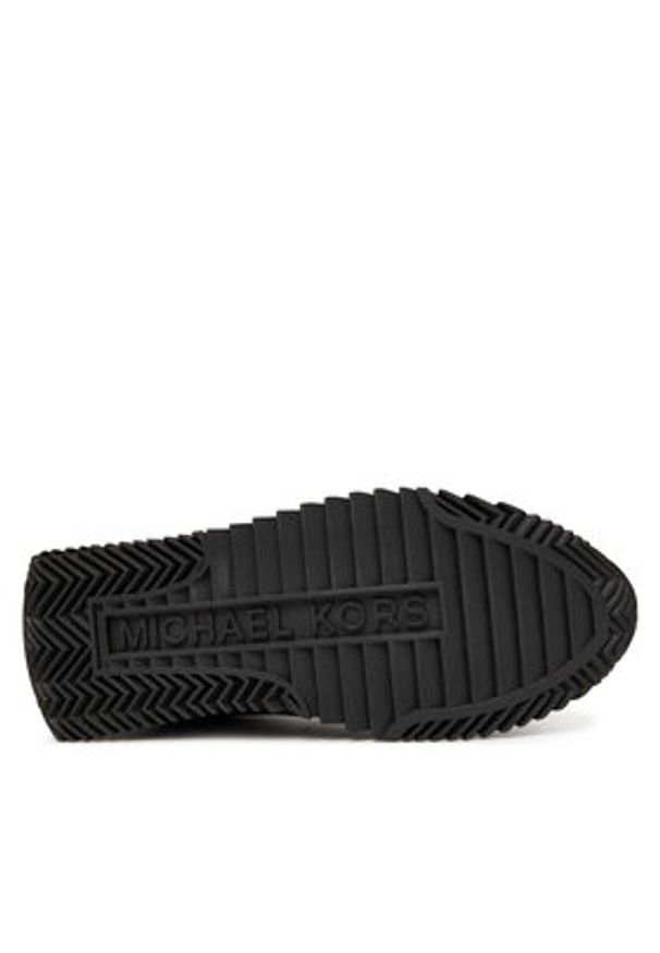 MICHAEL Michael Kors Sneakersy Rhodes 42F5RHFS2L Czarny. Kolor: czarny. Materiał: skóra