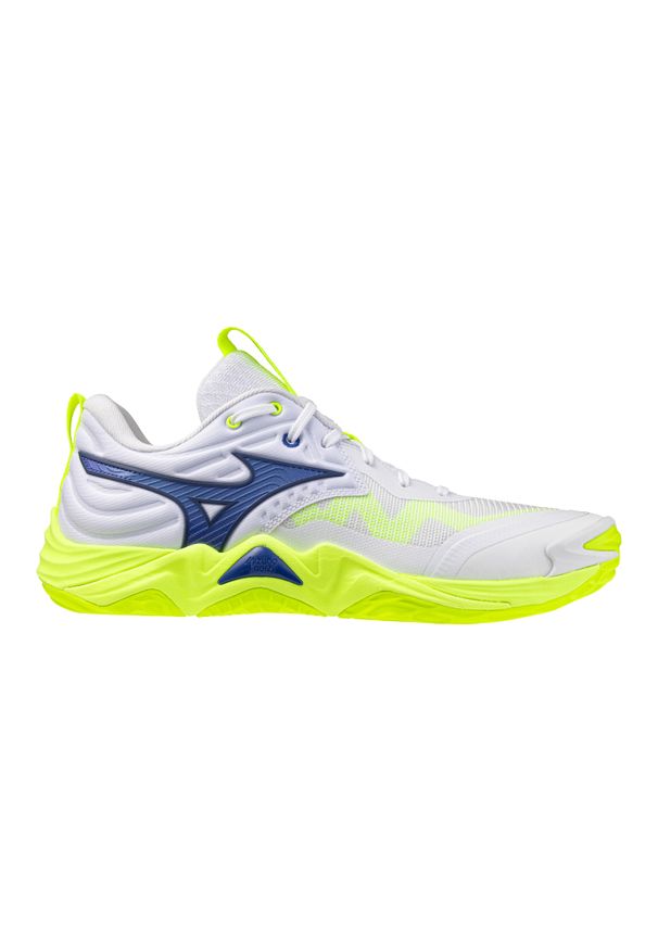 Buty halowe Mizuno Wave Momentum Elite. Kolor: biały. Model: Mizuno Wave. Sport: siatkówka
