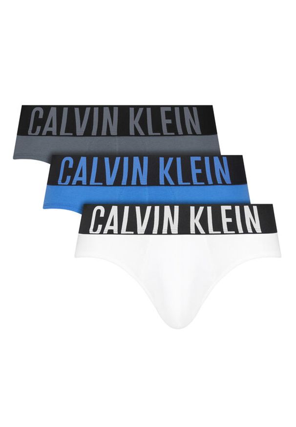 Calvin Klein Underwear Komplet slipów 000NB3607A Kolorowy. Materiał: bawełna. Wzór: kolorowy
