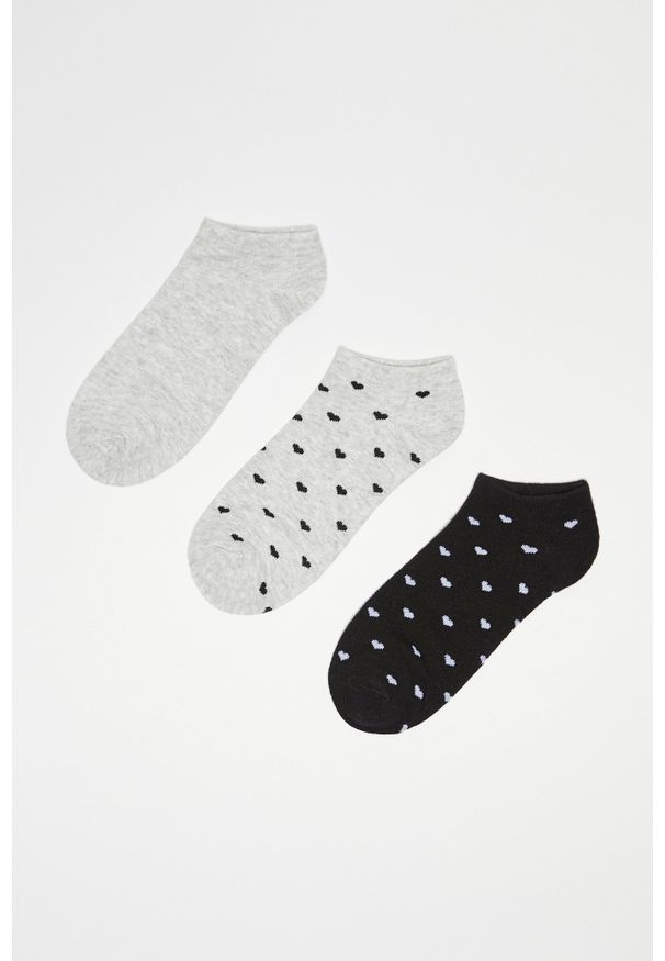 MOODO - 3 pack skarpetek. Materiał: elastan, poliester, bawełna