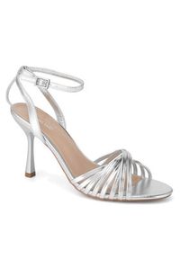 Jenny - JENNY Sandały LS6025-01 Srebrny. Kolor: srebrny. Materiał: syntetyk #6