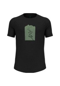 Koszulka męska Odlo T-shirt ASCENT PW 130 TRAI. Kolor: czarny