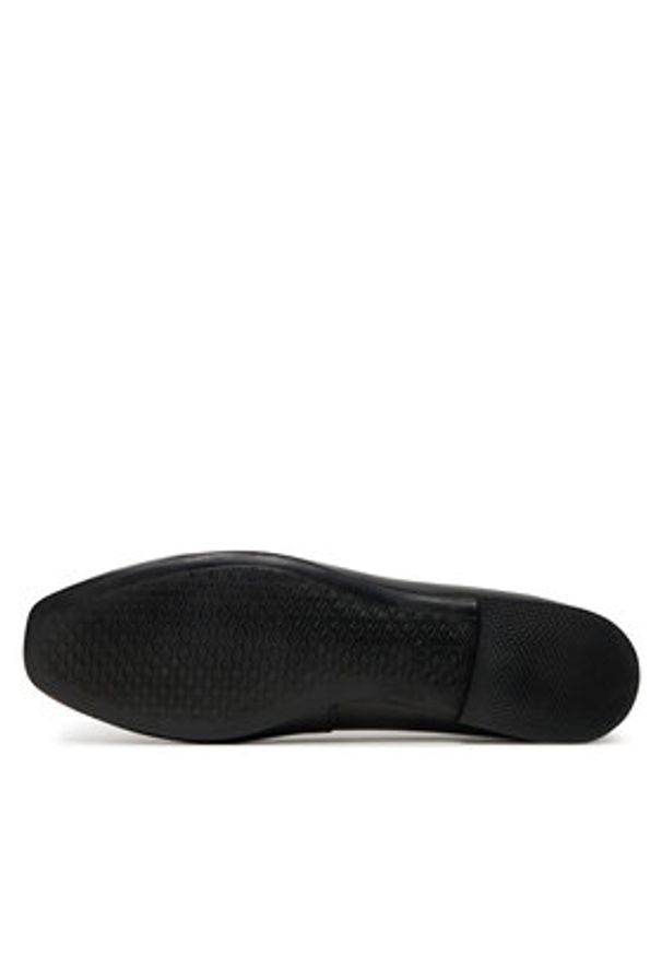 MEXX Baleriny MX/018C-RST Czarny. Kolor: czarny. Materiał: skóra