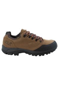 Buty trekkingowe męskie Jack Wolfskin Rebellion Texapore Low. Kolor: wielokolorowy. Materiał: materiał, skóra. Szerokość cholewki: normalna