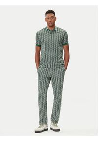 Lacoste Polo DH1417 Zielony Regular Fit. Typ kołnierza: polo. Kolor: zielony. Materiał: bawełna