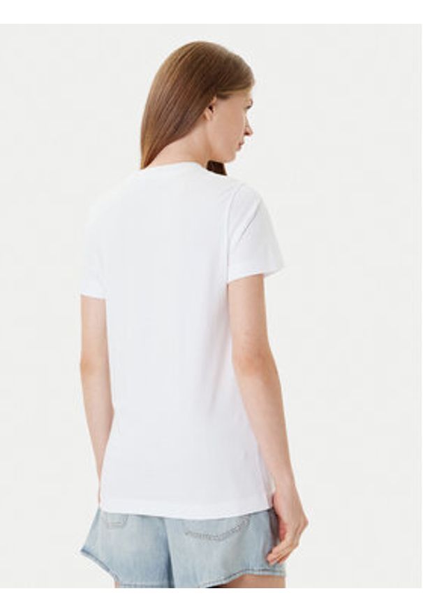 Pinko - PINKO T-Shirt Start 101752 A2RD Biały Regular Fit. Kolor: biały. Materiał: bawełna