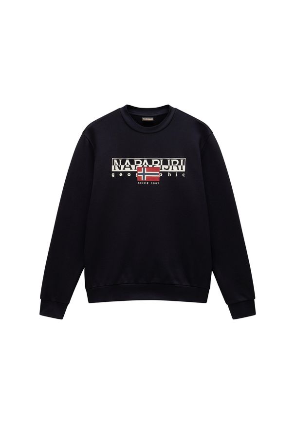 Bluza z kapturem Napapijri B-Aylmer C. Typ kołnierza: kaptur. Kolor: czarny