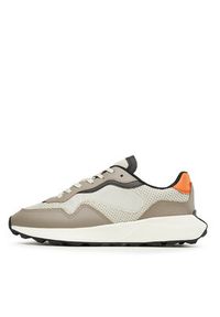 Tommy Jeans Sneakersy Tjm Runner Mix Material EM0EM01259 Beżowy. Kolor: beżowy #3