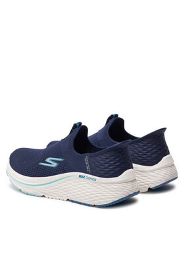skechers - Skechers Sneakersy Skechers Slip-ins: Max Cushioning Elite 2.0 129611 Niebieski. Kolor: niebieski. Materiał: materiał, mesh