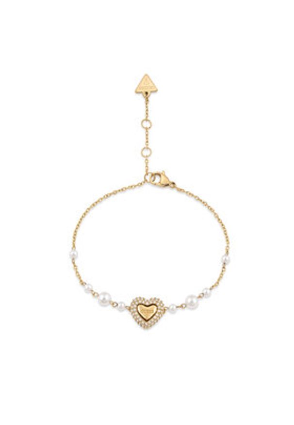 Guess Bransoletka JUBB06 009JW Złoty. Materiał: metalowe. Kolor: złoty
