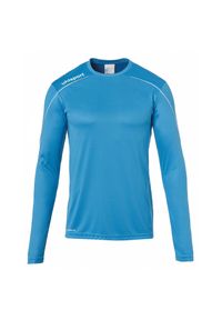 UHLSPORT - Dziecięca koszulka z długim rękawem Uhlsport Stream 22. Kolor: wielokolorowy, niebieski, biały. Długość rękawa: długi rękaw. Długość: długie. Sezon: jesień. Sport: piłka nożna #1