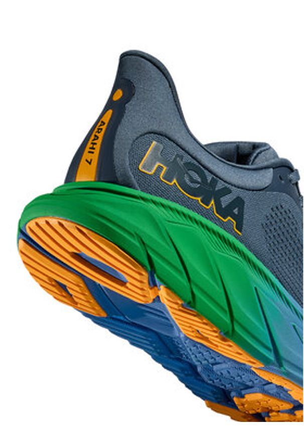 HOKA - Hoka Buty do biegania Arahi 7 1147850 Granatowy. Kolor: niebieski. Materiał: materiał