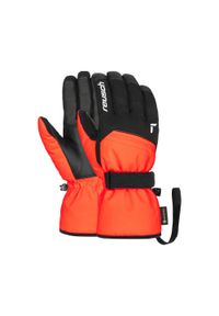 Męskie rękawice narciarskie Reusch MORRIS GORE-TEX. Kolor: czerwony, wielokolorowy, czarny. Materiał: skóra. Technologia: Gore-Tex. Sport: narciarstwo