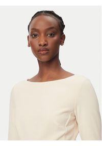 Rinascimento Sukienka koktajlowa CFC0127892003 Beżowy Regular Fit. Kolor: beżowy. Materiał: syntetyk. Styl: wizytowy #2