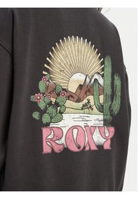 Roxy Bluza ERJFT04997 Czarny Relaxed Fit. Kolor: czarny. Materiał: bawełna #5