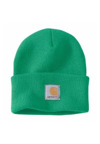 Czapka zimowa Carhartt Acrylic Watch Hat. Kolor: zielony. Sezon: zima. Styl: sportowy