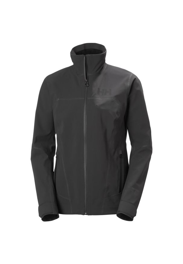 Wodoodporna kurtka softshellowa dla kobiet Helly Hansen Foil Pro. Kolor: wielokolorowy, brązowy, czarny. Materiał: softshell