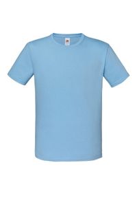 FRUIT OF THE LOOM - Koszulka Dziecięca Iconic 150 Plain T-shirt. Kolor: niebieski
