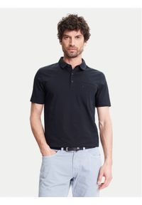 Pierre Cardin Polo C5 21514.2122 Granatowy Regular Fit. Typ kołnierza: polo. Kolor: niebieski. Materiał: bawełna
