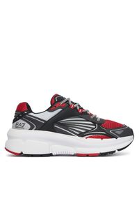 EA7 Emporio Armani Sneakersy X8X236 XK424 MZ199 Czarny. Kolor: czarny. Materiał: materiał