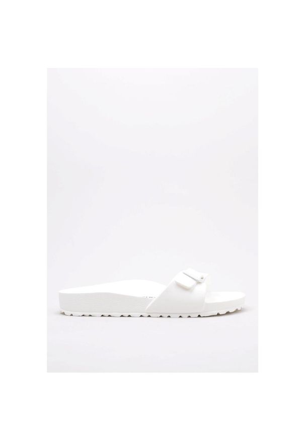 Klapki damskie Birkenstock Eva Madrid. Kolor: biały. Materiał: materiał, syntetyk