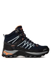 CMP Trekkingi Rigel Mid Wmn Trekking Shoes Wp 3Q12946 Granatowy. Kolor: niebieski. Materiał: nubuk, skóra #1