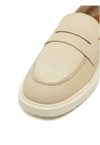 TOMMY HILFIGER - Tommy Hilfiger Loafersy FW0FW08679 Écru. Materiał: skóra, nubuk #6