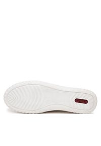 Rieker Sneakersy N0901-62 Złoty. Kolor: złoty. Materiał: skóra