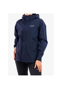 Kurtka GORE TEX damska Berghaus Hillwalker InterActive Shell. Kolor: niebieski. Technologia: Gore-Tex