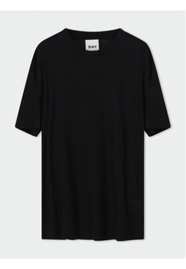 Day Birger et Mikkelsen - DAY BIRGER ÉT MIKKELSEN T-Shirt Parry 100422 Czarny Relaxed Fit. Kolor: czarny. Materiał: bawełna