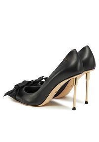 Elisabetta Franchi Szpilki SA-01L-51E2-V540 Czarny. Kolor: czarny. Materiał: skóra. Obcas: na szpilce #5