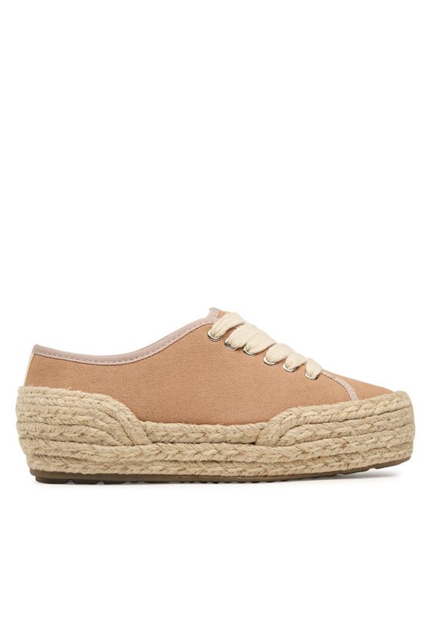 EMU Australia Espadryle Ellery W12860 Beżowy. Kolor: beżowy. Materiał: materiał