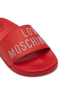 Love Moschino - LOVE MOSCHINO Klapki JA28122G1MI13500 Czerwony. Kolor: czerwony #4