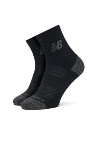 New Balance Zestaw 3 par wysokich skarpet unisex Active Cushion Quarter Socks LAS35204BK Czarny. Kolor: czarny. Materiał: poliester, materiał #4