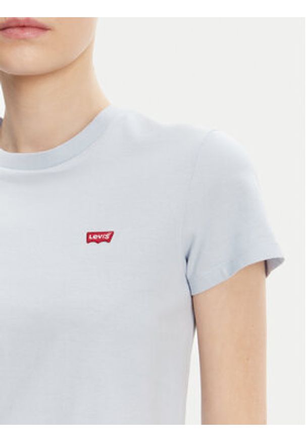 Levi's® T-Shirt Perfect 39185-0361 Błękitny Regular Fit. Kolor: niebieski. Materiał: bawełna