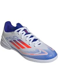 Adidas - Buty piłkarskie adidas F50 League In IF1368 białe. Kolor: biały. Materiał: guma, materiał. Szerokość cholewki: normalna. Wzór: nadruk. Sport: piłka nożna #4
