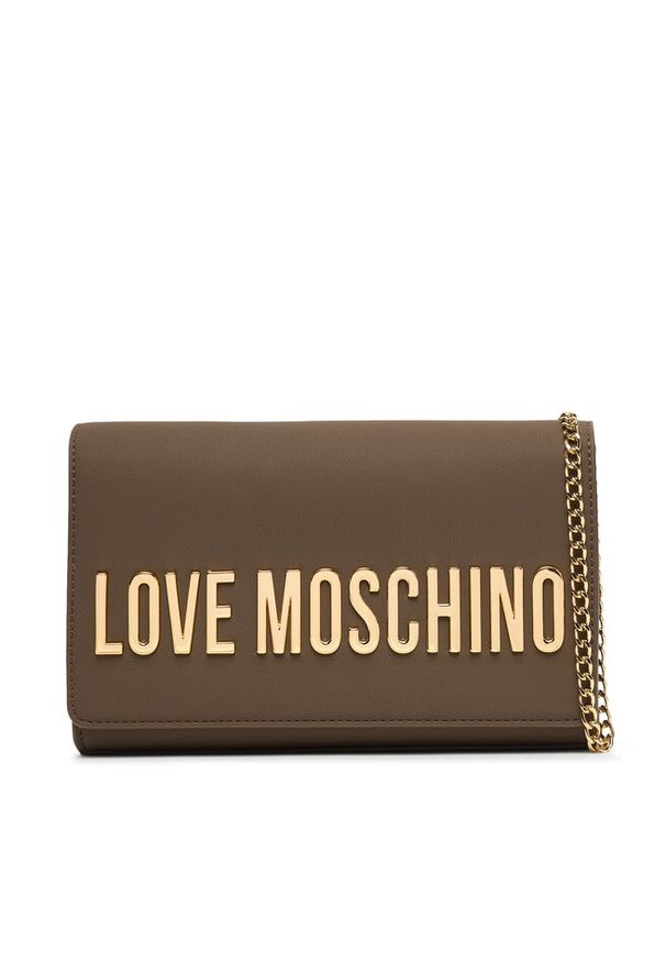 Love Moschino - Torebka LOVE MOSCHINO. Kolor: brązowy