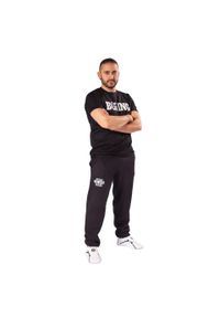 KWON - Spodnie do biegania Kwon Professional Boxing. Kolor: czarny. Materiał: dresówka. Sport: bieganie, fitness #1