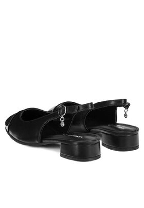 Lasocki Baleriny WYL4061-5Z Czarny. Kolor: czarny. Materiał: syntetyk, materiał